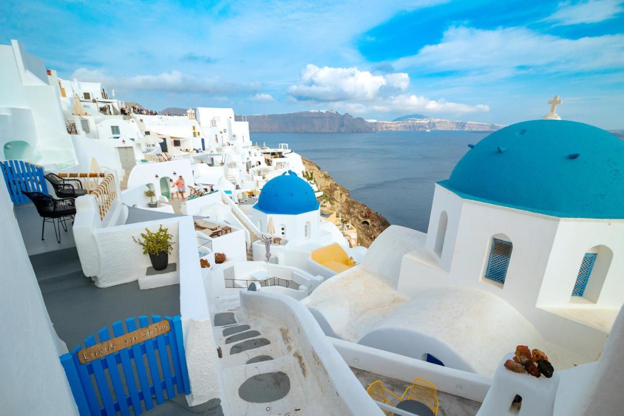 Luxus Vip Suites Oia  Luaran gambar